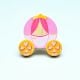 Handmade Pine Wood Princess Carriage Knob for Kids Furniture